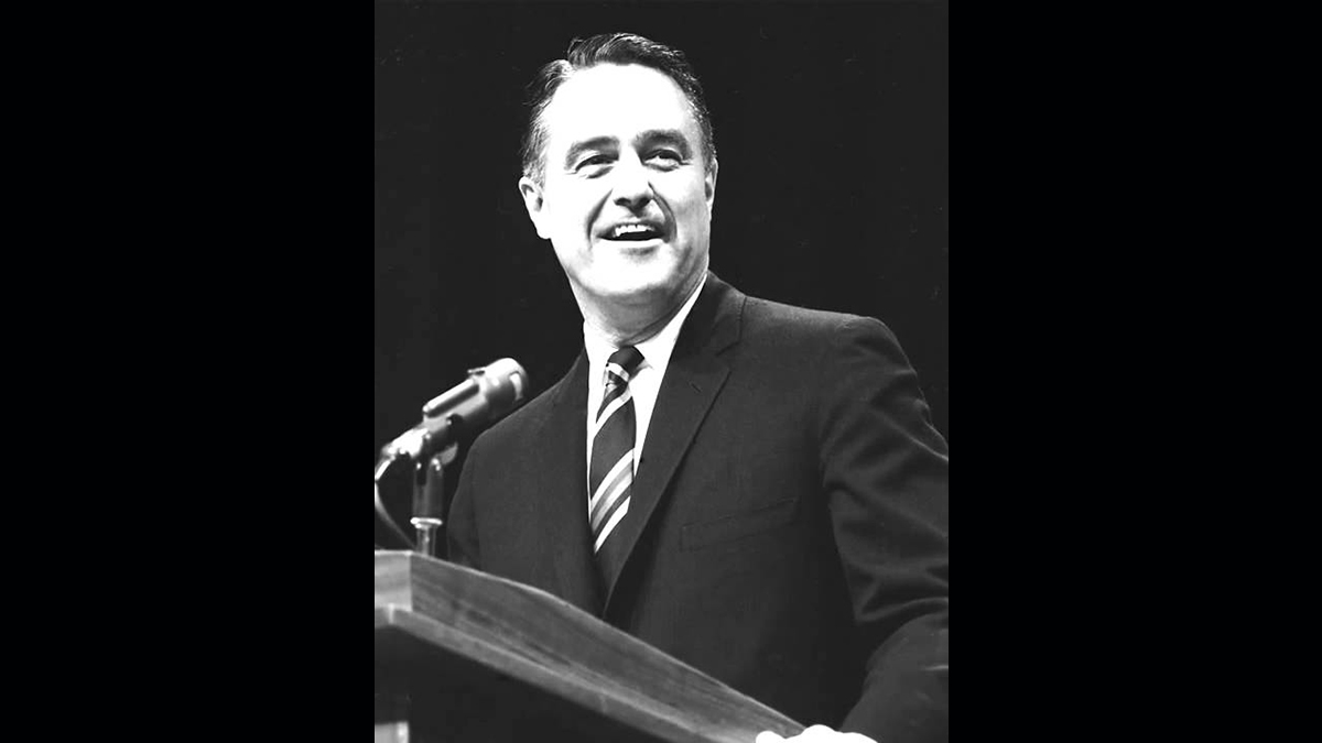 R. Sargent Shriver, General  Manager, The Merchandise Mart during Good Design