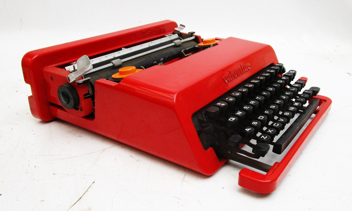 Valentine Typewriter by Ettore Sottsass for Olivetti, 1960